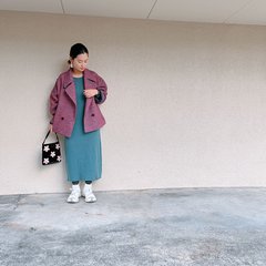 【GU￥2,990】ニットワンピで差をつけるなら、断然グリーンが推し♡