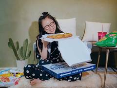 齊藤京子のピザモグカットにキュン♡「平気で2～3時まで起きてます」意外な夜生活を告白