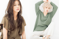 個性派カラー×カーキトップス　ヘアカラーとファッションのおしゃな関係♥