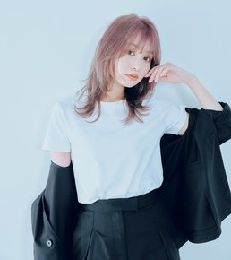 【ミディアム】軽やかなシースルーミディで暑い夏も乗り切ろう