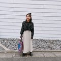 スカート￥1,990／ジーユー