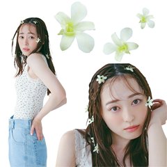 "いつも同じ髪型"から卒業！福原遥が魅せる♡【韓国アイドル風ちび三つ編み】HOW TO