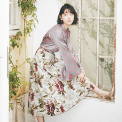 Q.柄物をオシャレに着こなすには？　トーンを揃えればワンランク上のオシャガールに♡【乃木坂46堀未央奈】