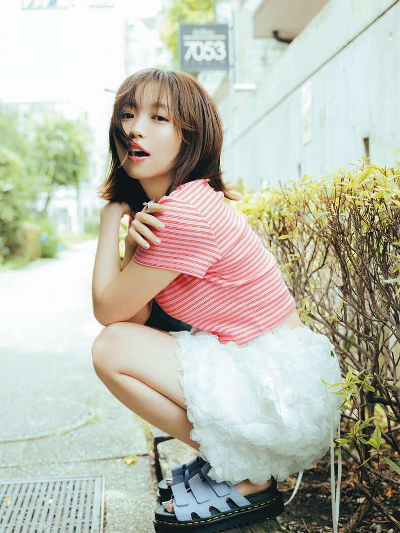 大原優乃。ar9月号より