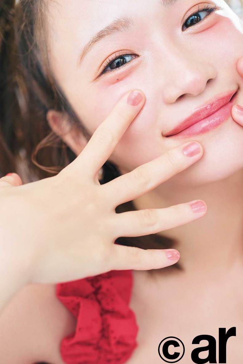 川栄李奈。ar7月号より
