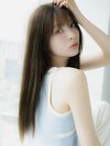 リーゼ ニュアンススタイリングオイル +SILKYを使用。※仕上がりイメージ