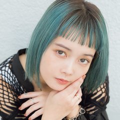 【ボブ】チョコミントカラーでモード偏差値をUP