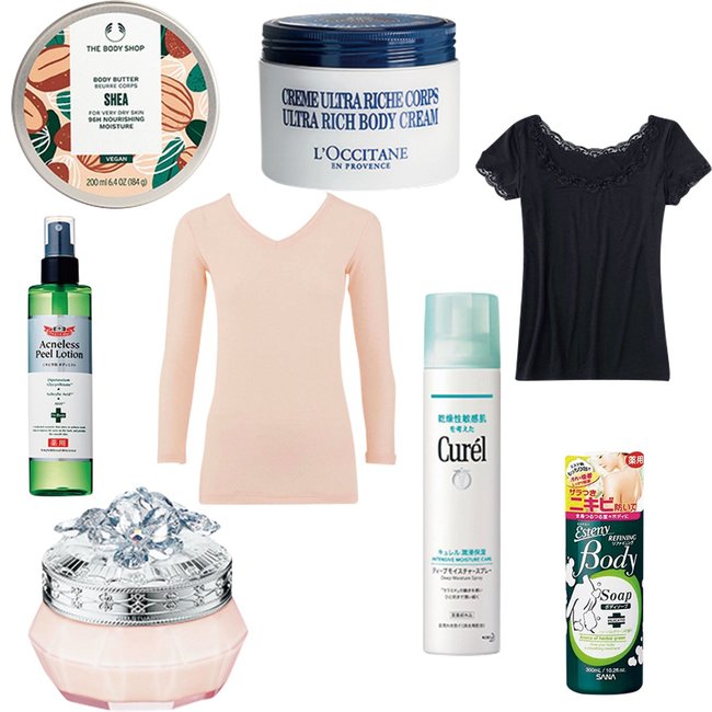 【美背中】手が届かない…ならスプレーで即保湿！優秀アイテム９選