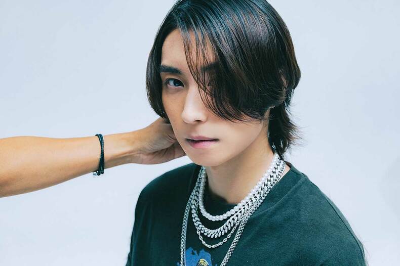 阿部顕嵐。ar3月号より