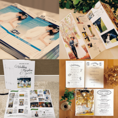 眺めるだけでゲストも幸せ♡　手作りウェディングパンフレットまとめ【wedding ar】