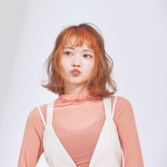 【ボブ】ベタ惚れっぷりが溢れるアプリコットオレンジに夢中