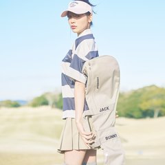 【ar golf】プリーツスカートで攻める！　オーバーサイズなトップスを合わせて、ガーリーすぎないゴルフコーデのできあがり♡