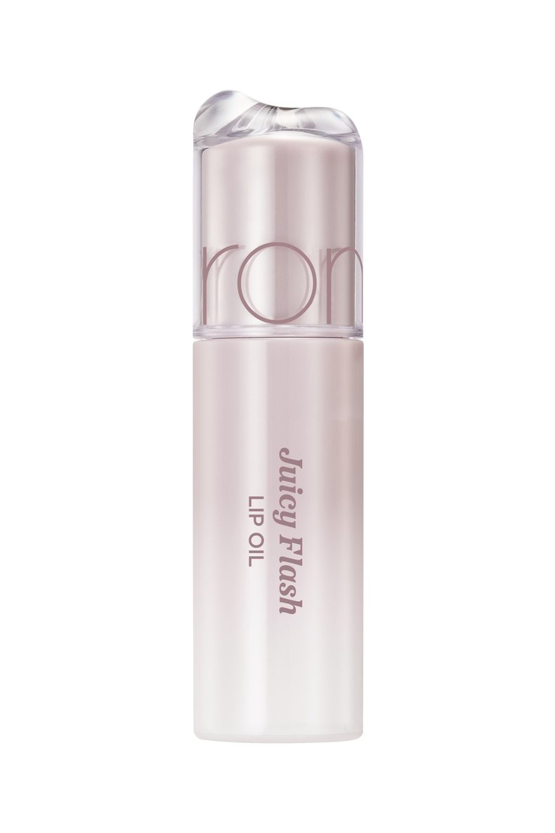 ロムアンド ジューシーフラッシュリップオイル 10 ソイグレープ 4.5g ￥1,485（ #豆乳リップ #低彩度リップ ）