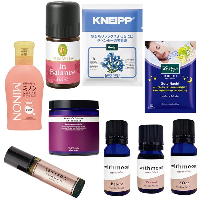 PMSや心身の不調…ツラい生理前に私を甘やかす。負担をかけずに気分穏やか♡【癒しアイテム】９選 