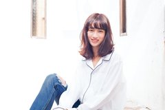 毛先を散らしたフリンジミディがとっておき！