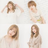 どんな服にもマッチする【ペールベージュ】は、色が抜けても可愛いという優秀さ♡