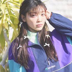 【ar golf】「ミニスカも怖くない！」ビビッドカラー＆ダボっとシルエットのトップスで華奢見えとトレンド感の両方が叶う♡