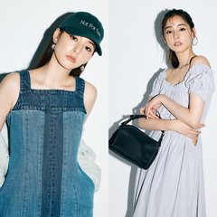 おしゃれ指数急上昇♡ この秋はワンピ１枚でキメる！新木優子が魅せる【デニム＆肌見せ】ワンピ２選