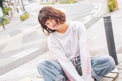 ナチュラルおしゃれなクセ毛風ボブ