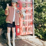 遊び心と上品さがポイント♡上西星来のバレンタインデート服