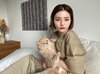 argirl藤井明子さんと愛猫とらお