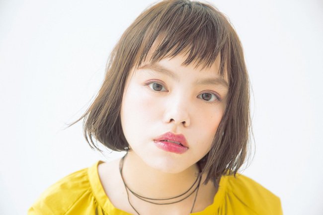 洗いざらしでキマる手間いらずなこだわりショートバング☆