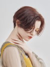 ストレート,前髪なし