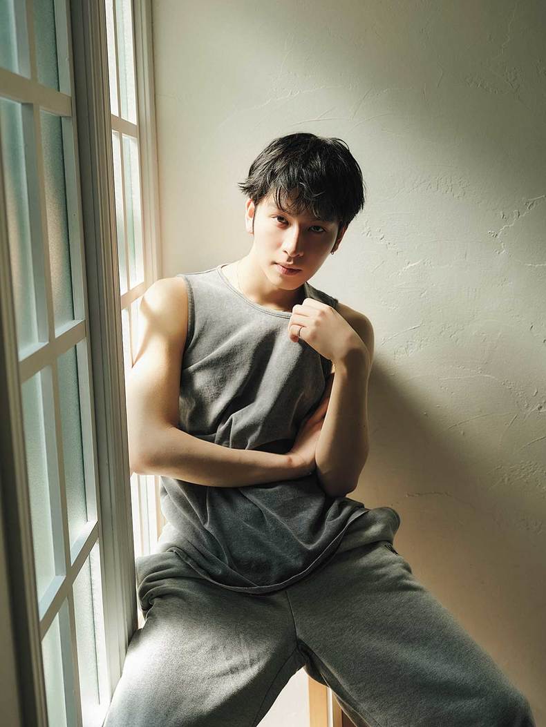 THE RAMPAGE・長谷川慎。ar7月号より