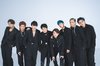 (左から)THE RAMPAGE from EXILE TRIBEの武知海青、後藤拓磨、藤原樹、岩谷翔吾、浦川翔平、長谷川慎、鈴木昂秀、龍