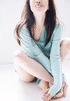 田中みな実、薄いブルーのオールインワンを着こなす。ar12月号より