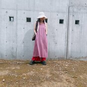 【ユニクロ】￥4,000以下で買えちゃう♡ 鮮やかカラーワンピコーデ２選