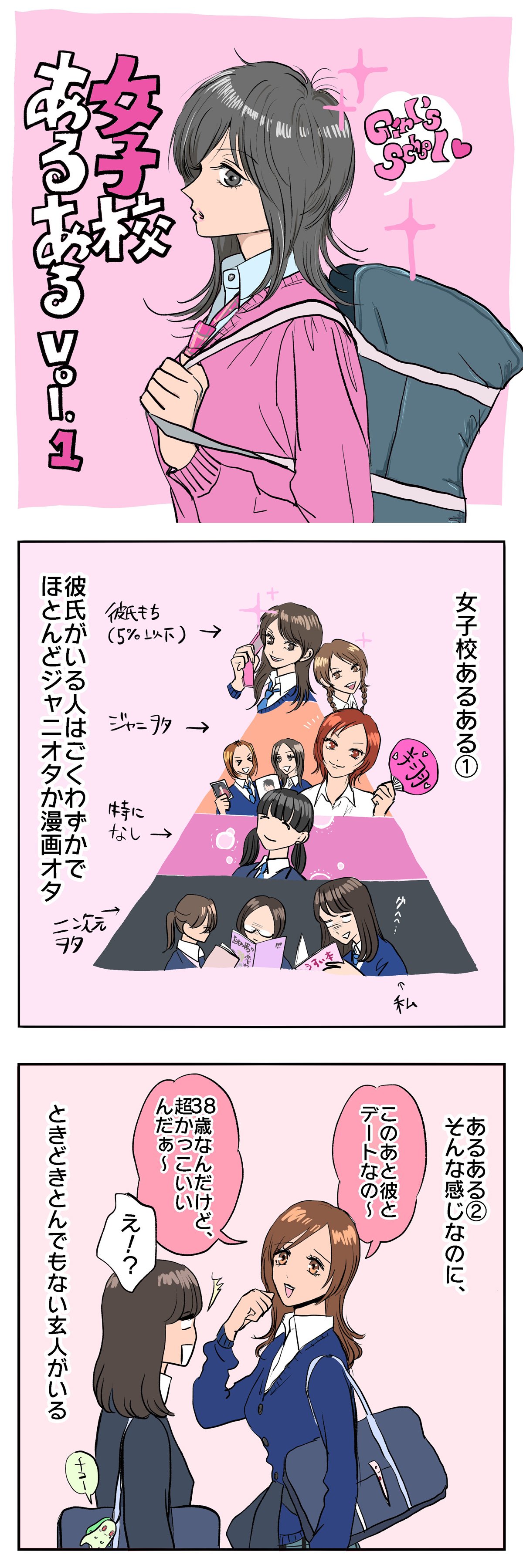 【彼氏持ち率・約5%!?】無情なヒエラルキーが懐かしすぎ【女子校あるある漫画】 arweb(アールウェブ) 【彼氏持ち率・約5%!?】無情なヒエラルキーが懐かしすぎ【女子校あるある漫画】 arweb(アールウェブ)