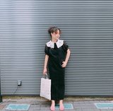 【GU￥2,490】ぴたシルエットが女っぽ♡　デニムサロペが奇跡の値段！