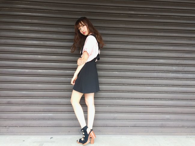 ピンクで即モテ♡　村瀬紗英の女っぽコーデ