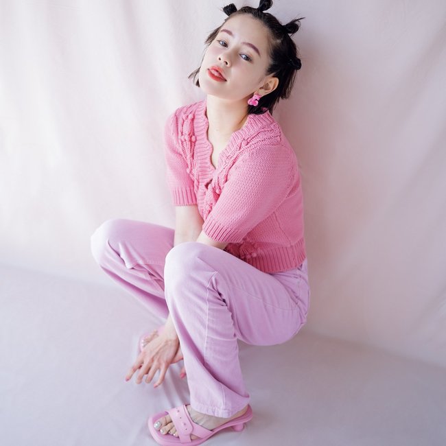 emma、全身ピンクに挑戦！ロマンティックな【ピンク】アイテムコーデで今日をいい日に♡