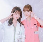 【橋本環奈×畑芽育】新ドラマ『天久鷹央の推理カルテ』の撮影現場は、モノマネとファミリー感にあふれてる!?共演者ネタ満載のar独占対談をお届け♡