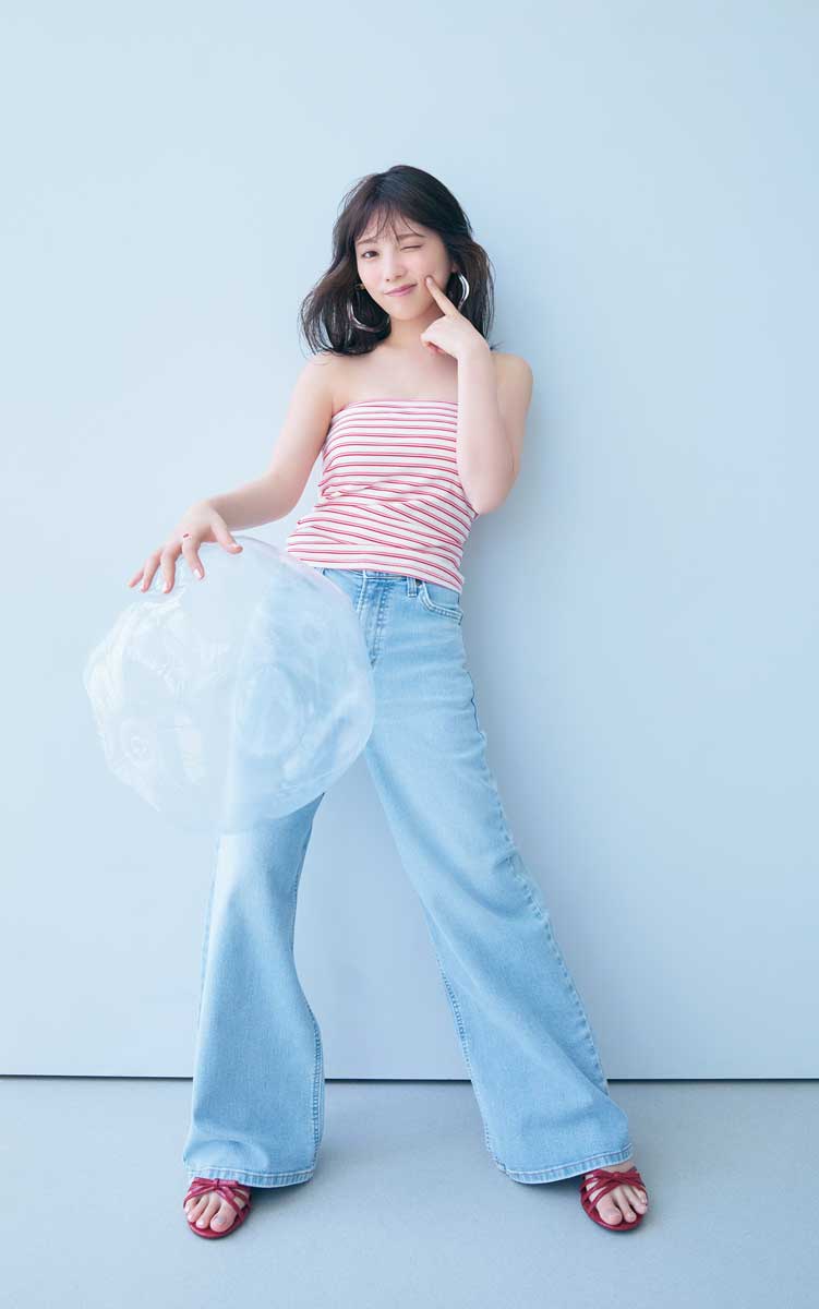 与田祐希。ar7月号より