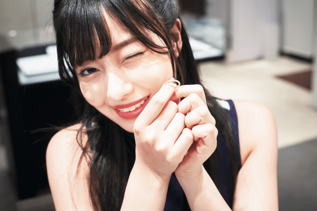 NMB48村瀬紗英が憧れの婚約指輪を探しに大阪に行ったよ♡
