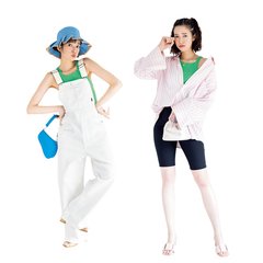 「一見難易度高め…？」旬カラーに挑戦しないともったいない♡佐藤栞里が着回す【リブニットキャミ】コーデ2選