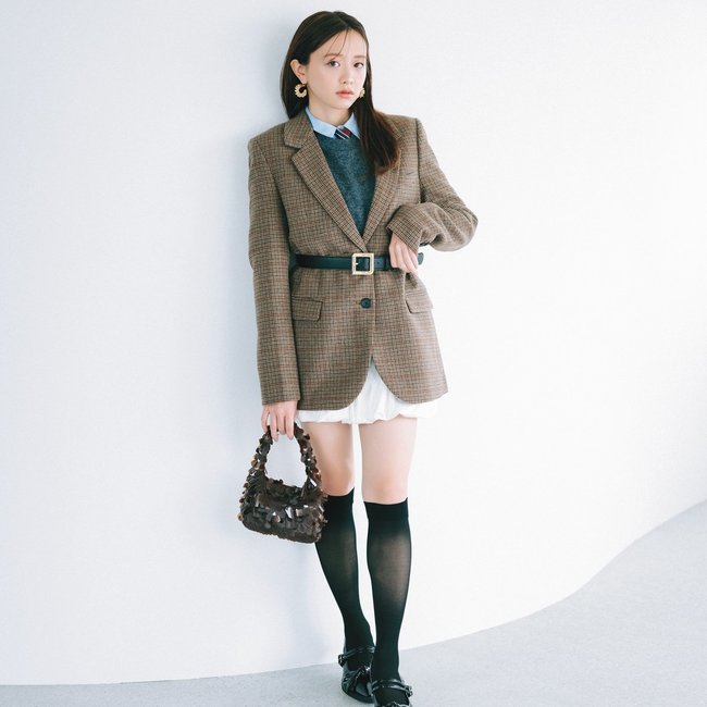 －3kg見えコーデで冬の体型悩みとおさらば！森香澄が着こなす【ar流・ウエストマークコーデ】3選