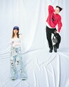 森絵梨佳、上西星来。ar10月号より