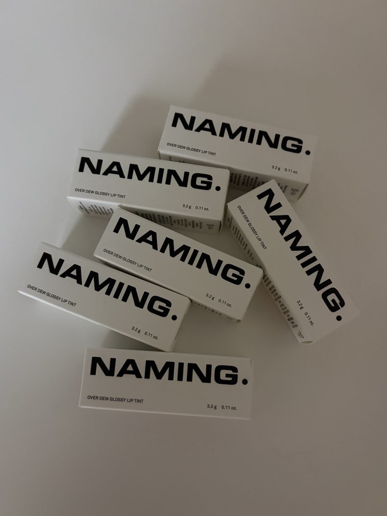 ネーミング　オーバーデューグロッシーリップティント 全10色（新2色）